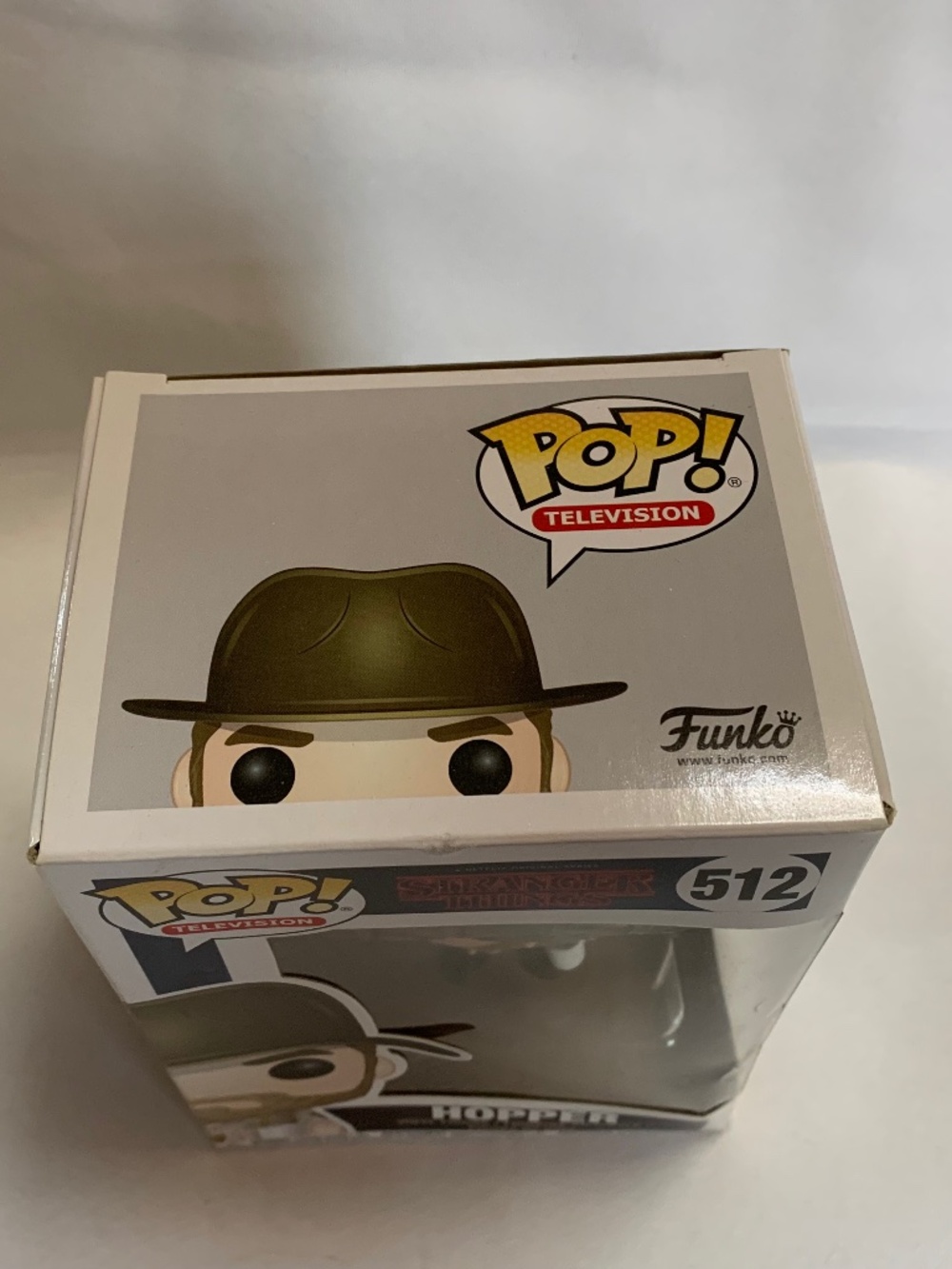 NIB! Funko Pop Stranger Things Hopper #512! - Picture 3 of 7